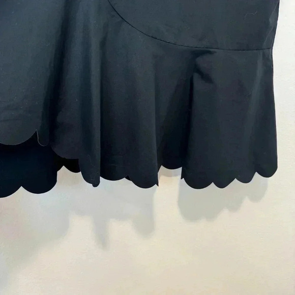 See by Chloe Minimalist Scallop Hem Shift Dress Modern Chic Casual 40 US 8 - Picture 4 of 6